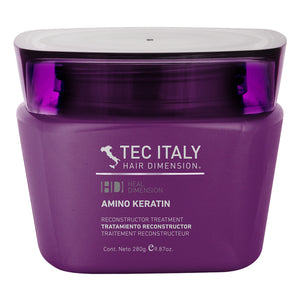 Tratamiento para el cabello TEC ITALY. Para cabellos teñidos. Aporta proteinas que ayudan a reparar y reforzar la hebra capilar. Producto especifico para el cuidado del cabello.
